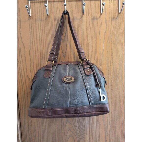 BOC Born On Concepts Womens Handbag Satchel Purse Light Gray Brown - Picture 1 of 12